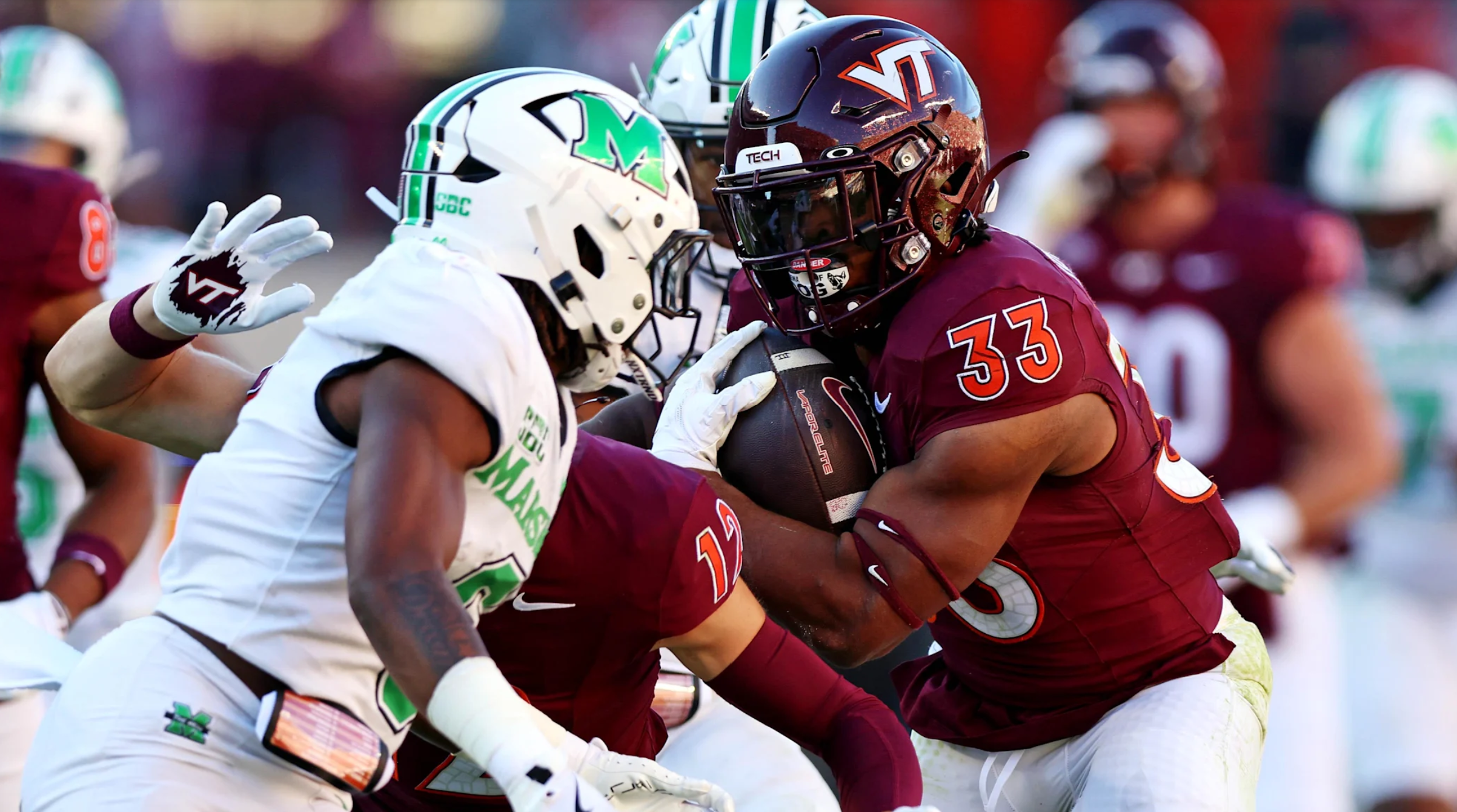 Virginia Tech appears to avoid a major disaster with injury against Marshall in previous game